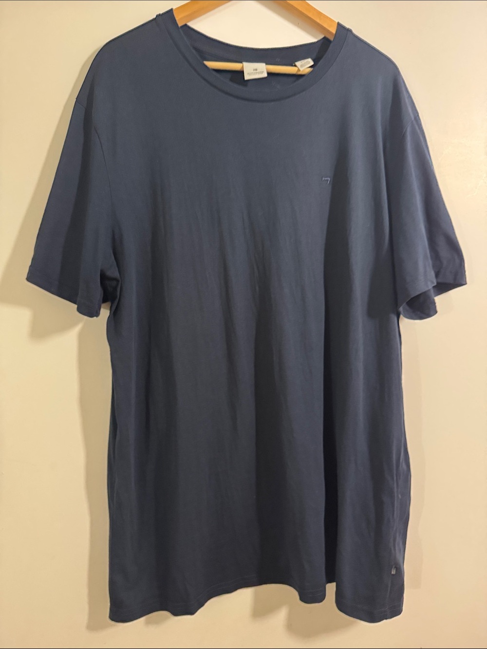 Scotch & Soda Crew Slate Blue Signature Tee T Shirt XXL